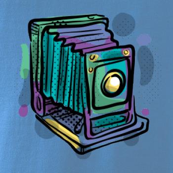 Foťák barevný starý - jedna čočka