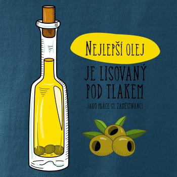 Nejlepší olej je lisovaný pod tlakem