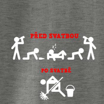 Před a po - svatba párty