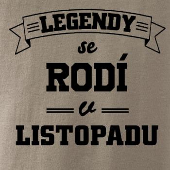 Legendy se rodí v listopadu