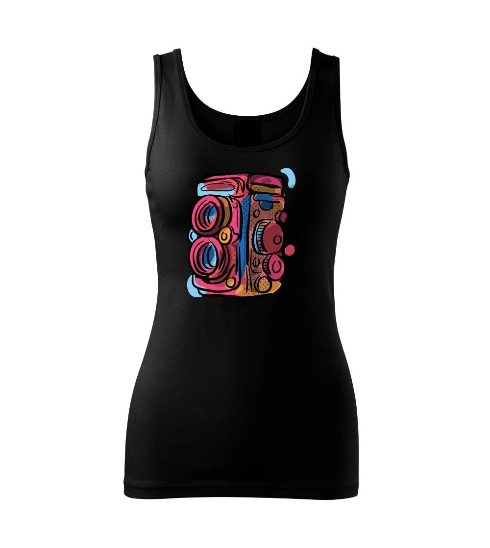 Foťák barevný - dvě čočky