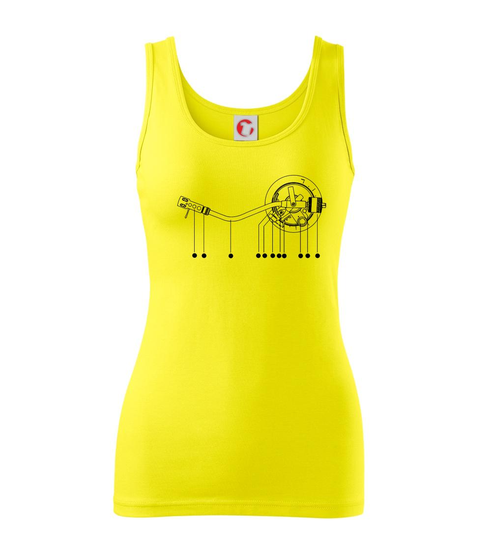 Nákres rameno gramofonu