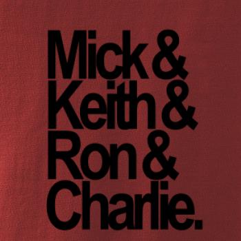 Mick Keith Ron Charlie