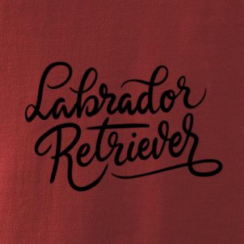 Labrador - nápis okrasný