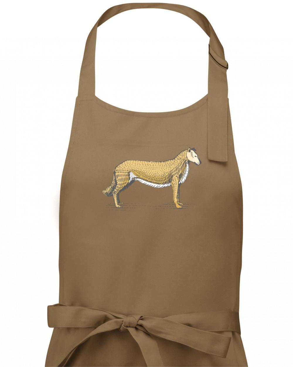 Vintage Collie - Zástěra na vaření