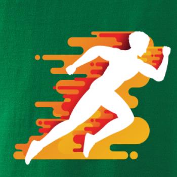 Běhání -  oranžový muž