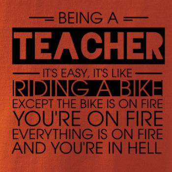 Being a teacher - bike
