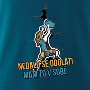 Nedalo se odolat, mám to v sobě horolezkyně