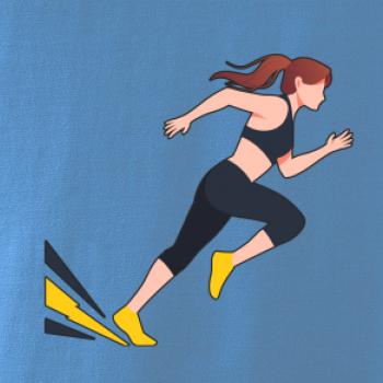 Běhání - žena startuje