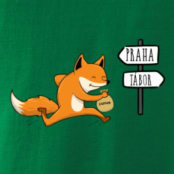 Běží liška k táboru