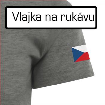 Česká vlajka na rukávu