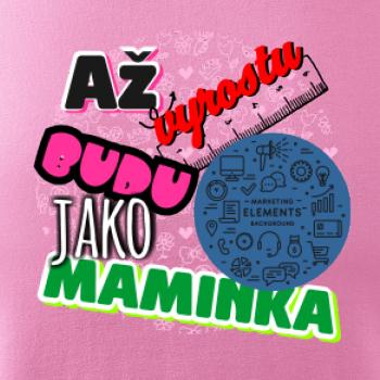 Až vyrostu budu jako maminka - marketing