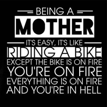 Being a mother - bike