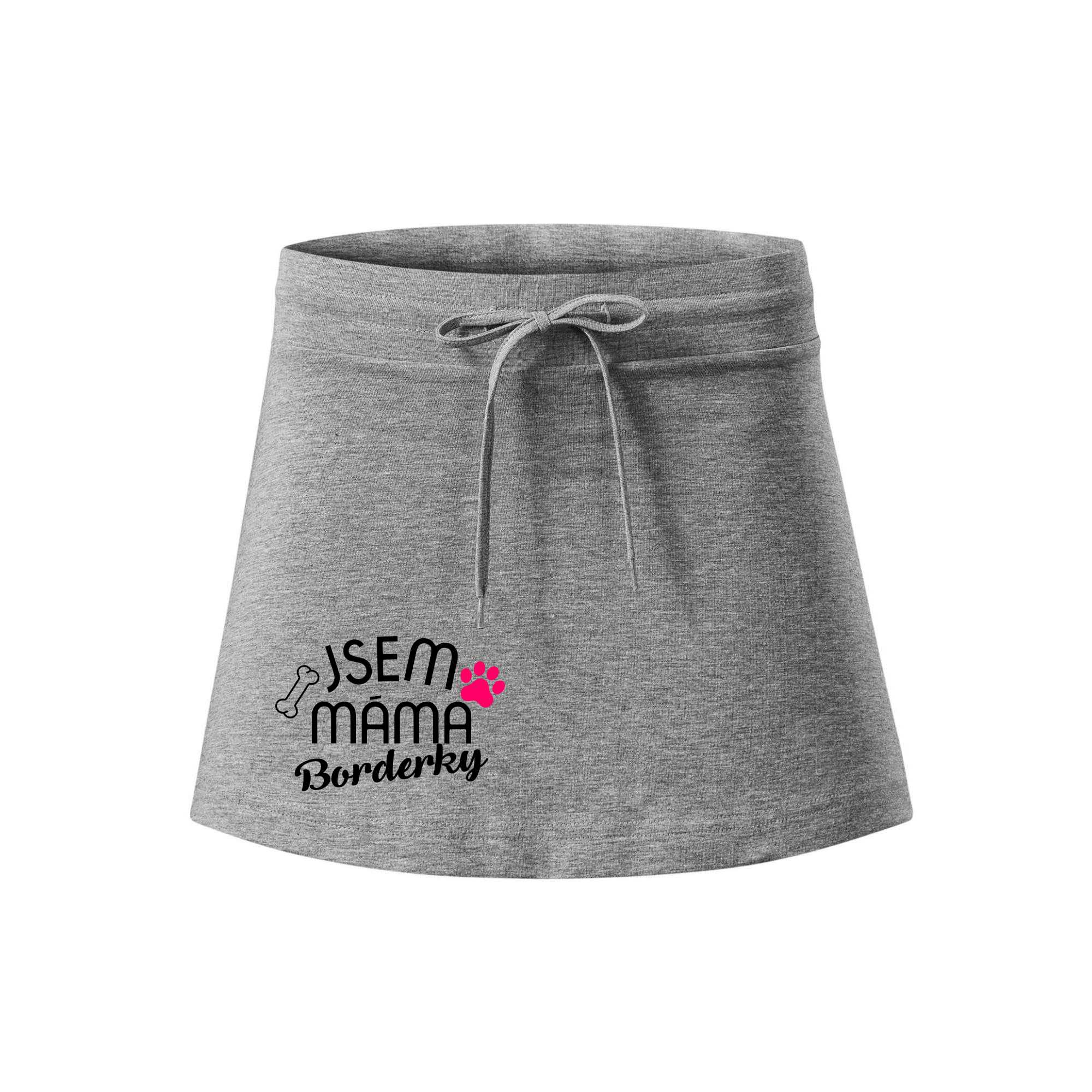 Jsem máma Borderky - Sportovní sukně - two in one