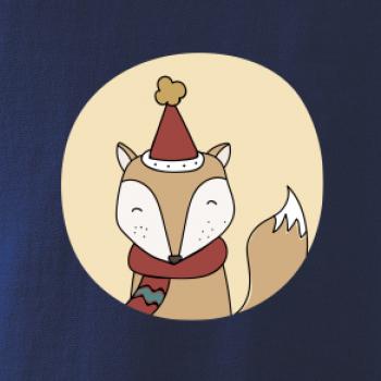 Vánoční liška v kolečku