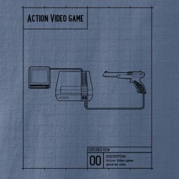 Nákres videohra se zbraní