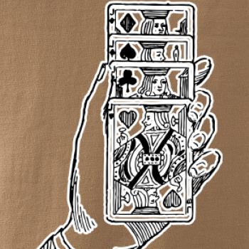 Poker ruka s kartama