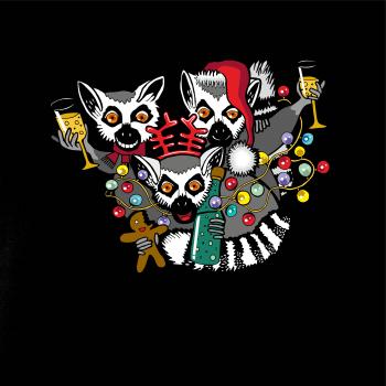 Vánoční Lemurové (Pecka design)