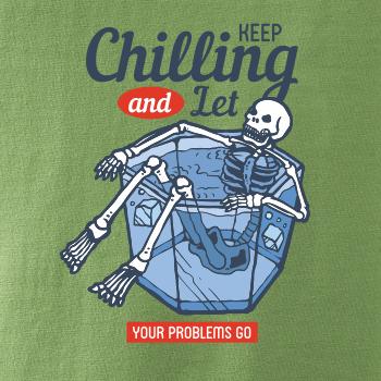 Keep chilling sklenice