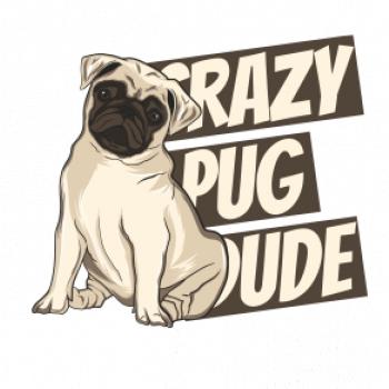 Crazy pug dude