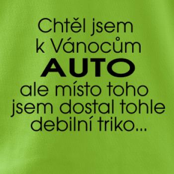 Chtěl jsem k Vánocům auto Chtěl jsem k Vánocům auto
