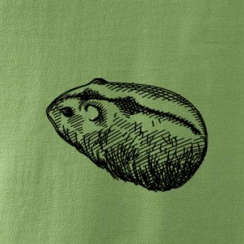 Tužkou kreslený Křeček 