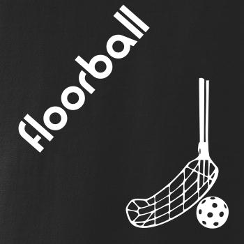 Floorball nápis šikmo