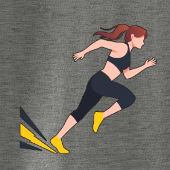 Běhání - žena startuje