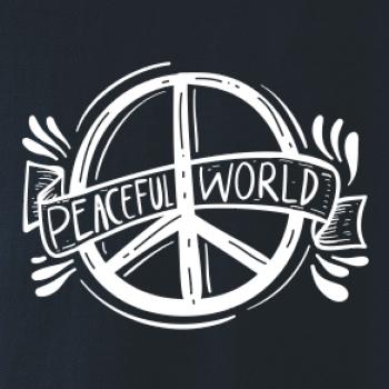 Peaceful world logo