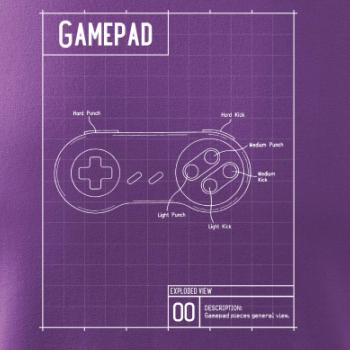 Nákres Gamepad jednoduchý