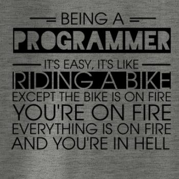 Being a programmer - bike