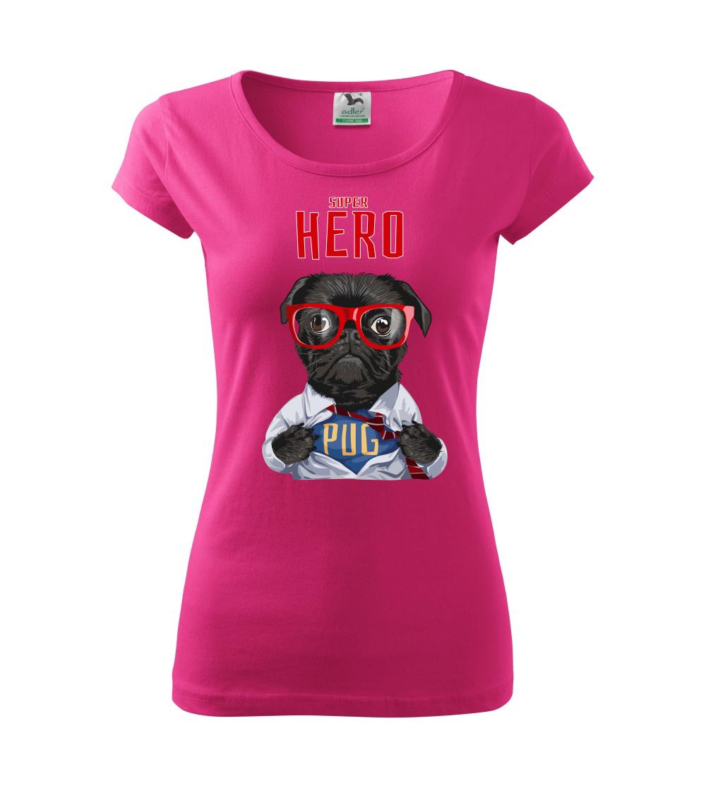 Mops - Pug Superhero