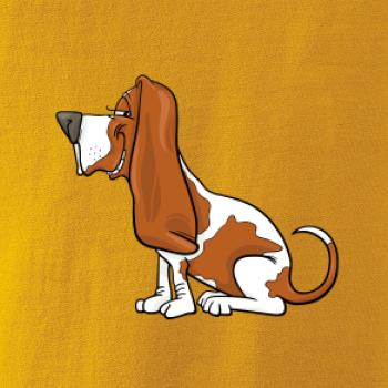 Baset s kulišáckým pohledem