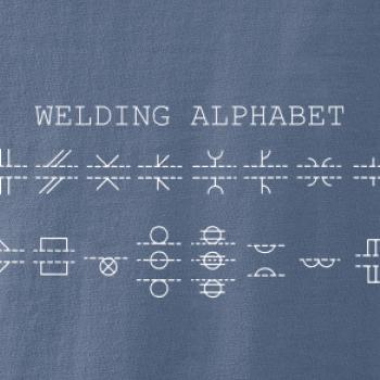 Svářeč - Welding alphabet
