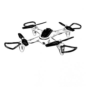 Dron kresba Dron kresba