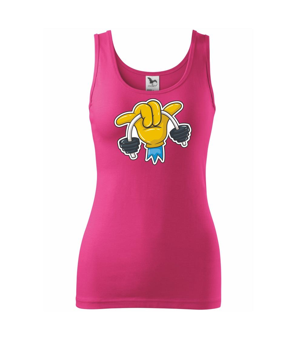 Comics ruka a činka