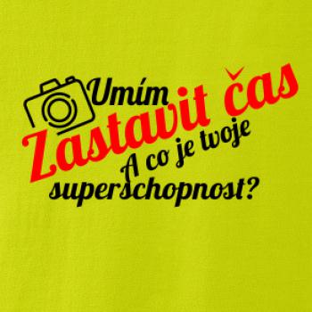 Zastavím čas - tvoje superschopnost? šikmý nápis