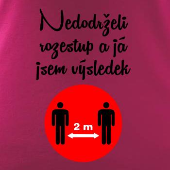Nedrželi rozestup - výsledek