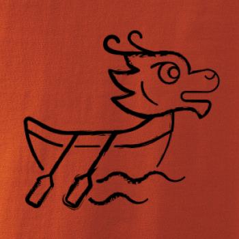 Dračí loď sprejovaná