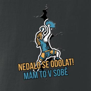 Nedalo se odolat, mám to v sobě horolezkyně