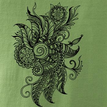 Tetování ornament kytka