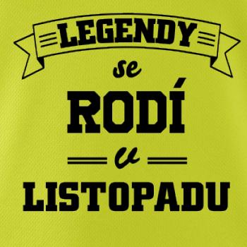 Legendy se rodí v listopadu