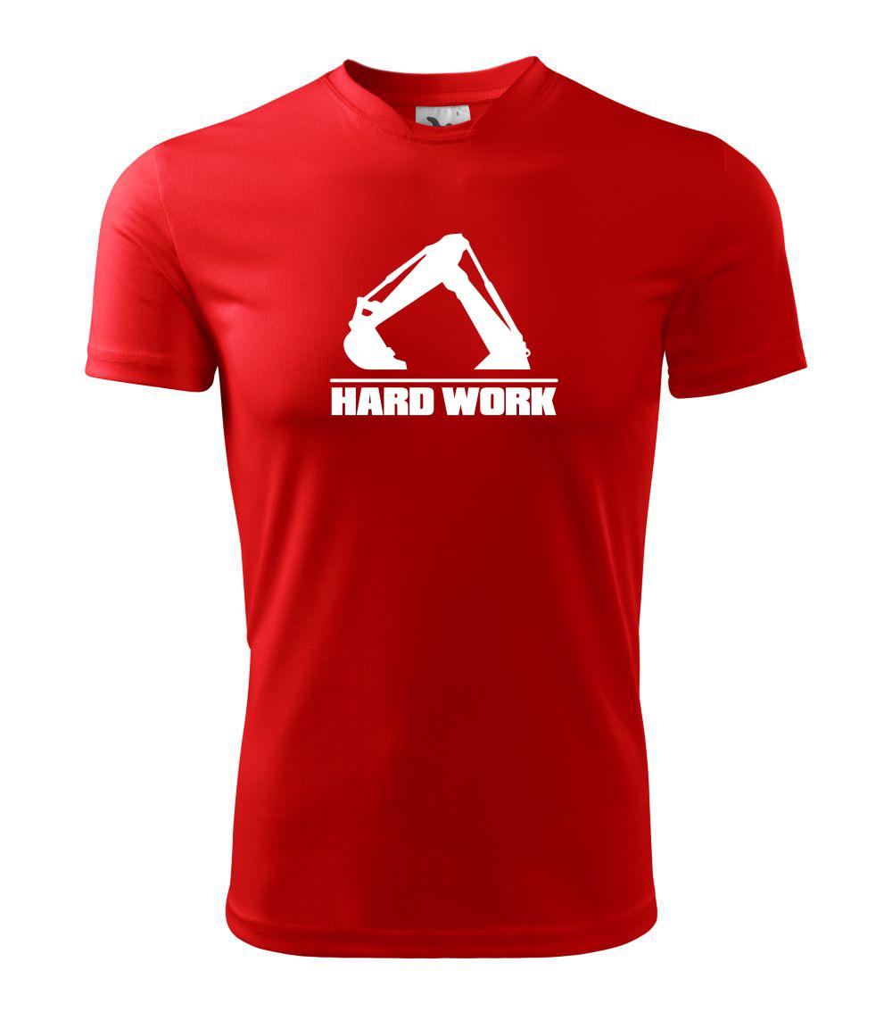 Hard Work lžíce - Pánské triko Fantasy sportovní (dresovina)