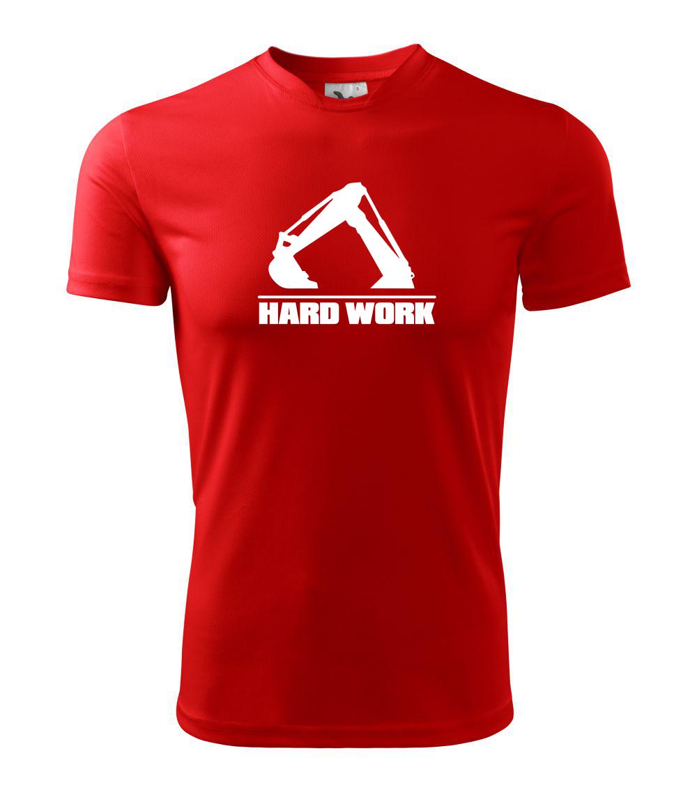 Hard Work lžíce - Pánské triko Fantasy sportovní (dresovina)