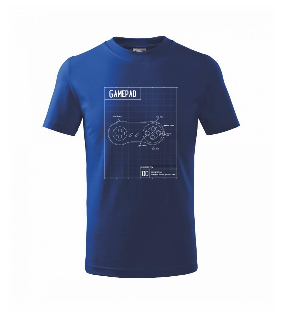 Nákres Gamepad jednoduchý