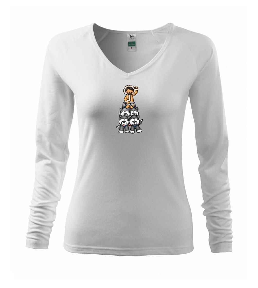 Psí spřežení animované