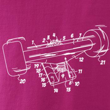 Skateboard nákres kolečka