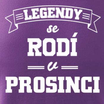 Legendy se rodí v prosinci