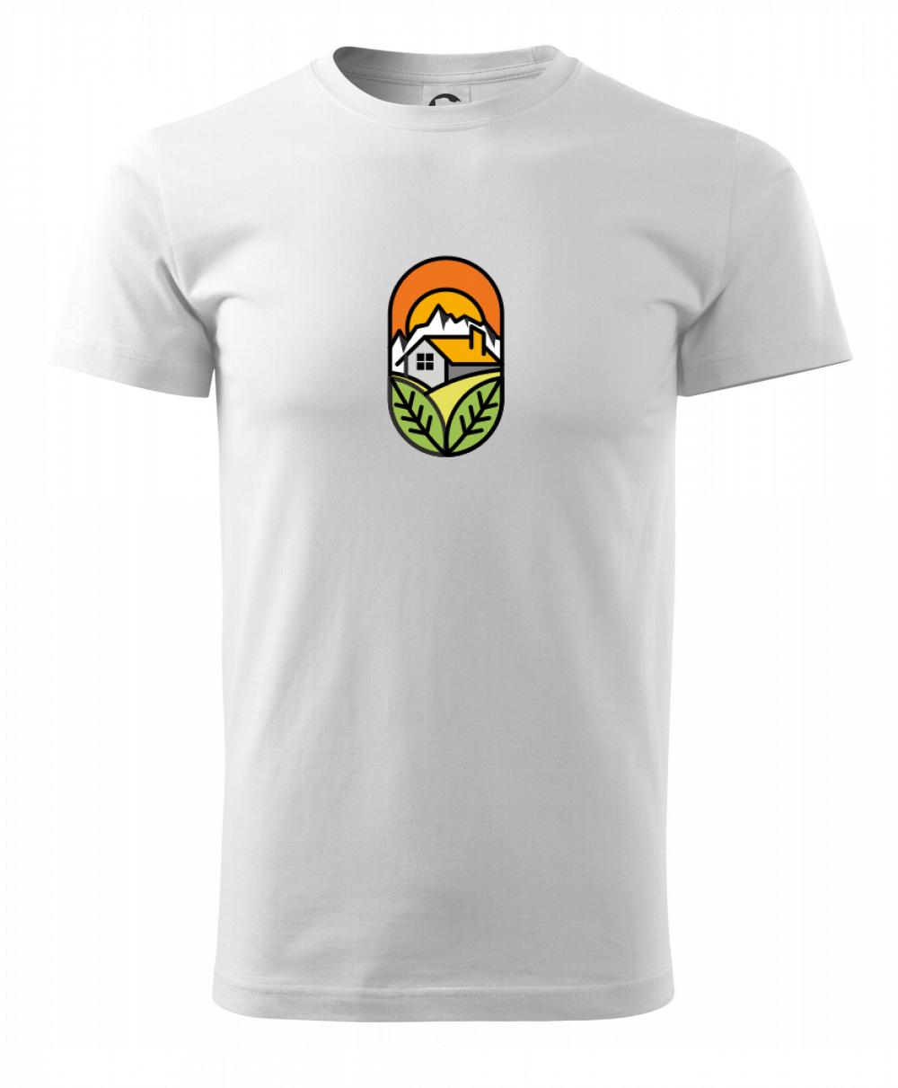 Chalupa při západu slunce Chalupa při západu slunce