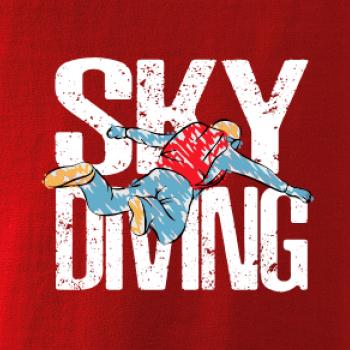 Skydiving nápis